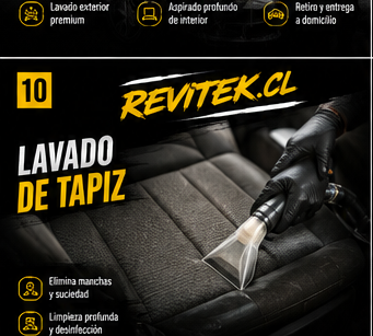 Lavado de tapiz de vehículo